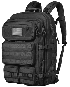 50L タクティカル バックパック - 2.4x 強力なワーク & ミリタリー 防水 Molle バックパック #B003